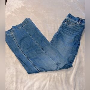 SPANX Blue Flare & Wide Leg Jeans